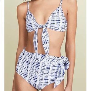 Jonathan Simkhai - Tie Dye Bikini Top & Bottom NWT